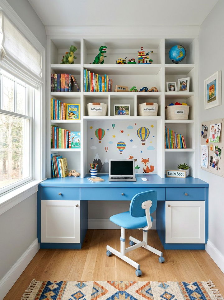 Kids Bedroom Built In Desk - 30 bedroom built-in desks