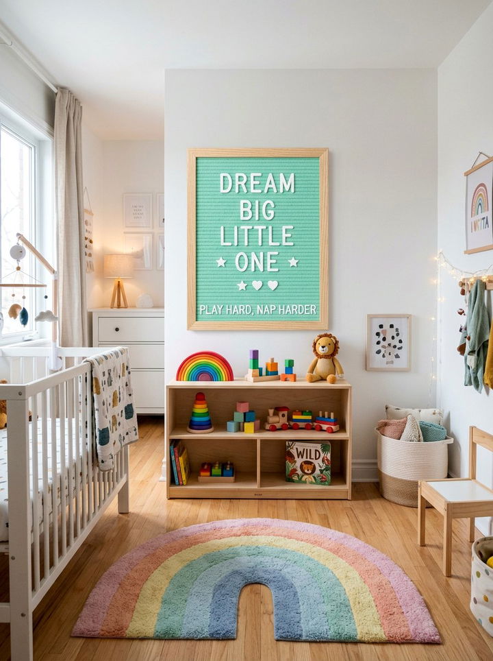 Kids Bedroom Letter Board - 30 bedroom letter boards