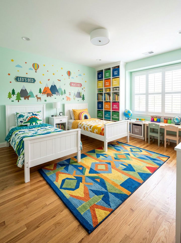Kids Shared Bedroom - 30 bedroom inspiration ideas
