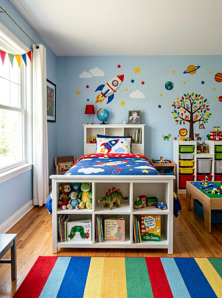 Kids Storage Headboard - 30 bedroom storage headboards