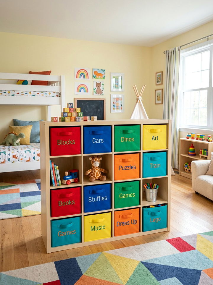 Kids Toy Cube Storage - 30 bedroom storage cubes