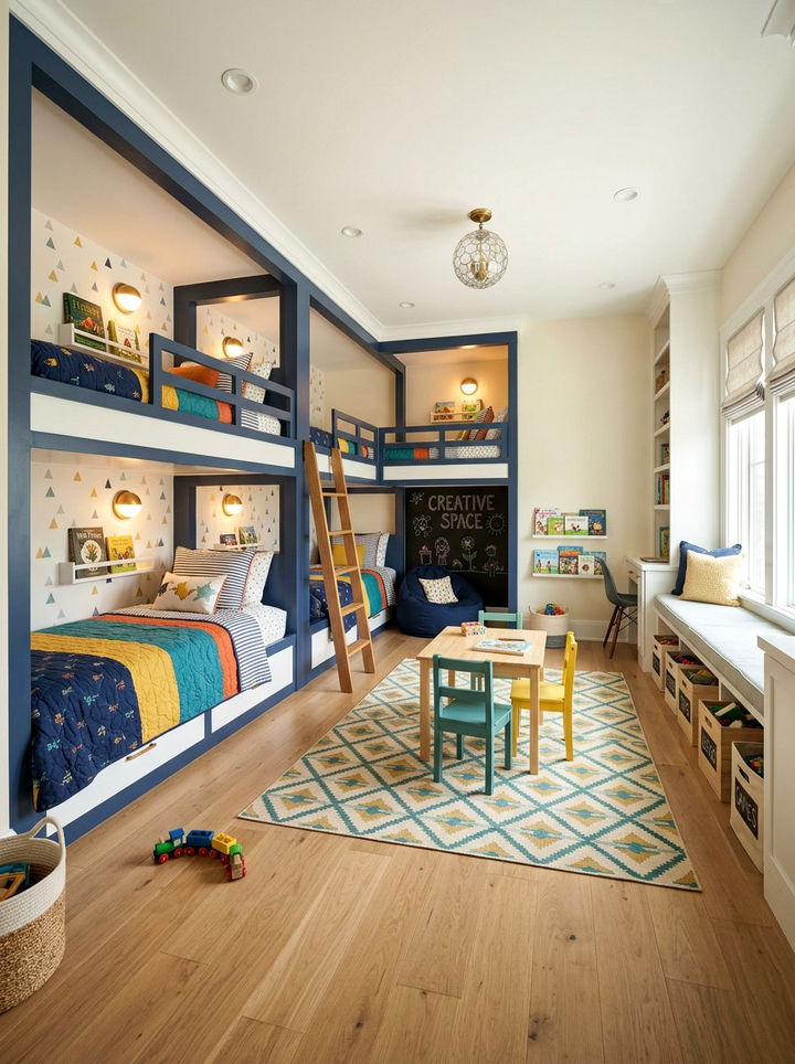 Kids bunk room bonus room - 30 bonus room to bedroom ideas