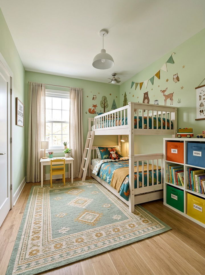 Kids pistachio bedroom - 30 pistachio bedroom ideas