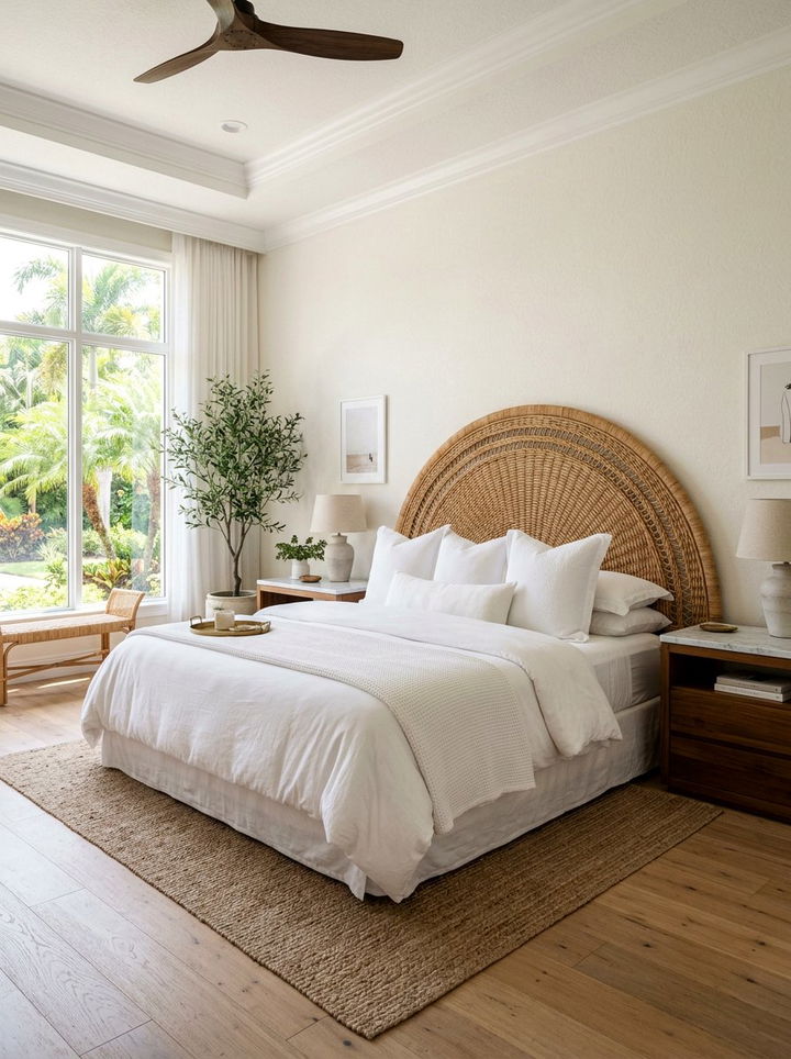 King Size Rattan Headboard - 30 bedroom rattan headboards