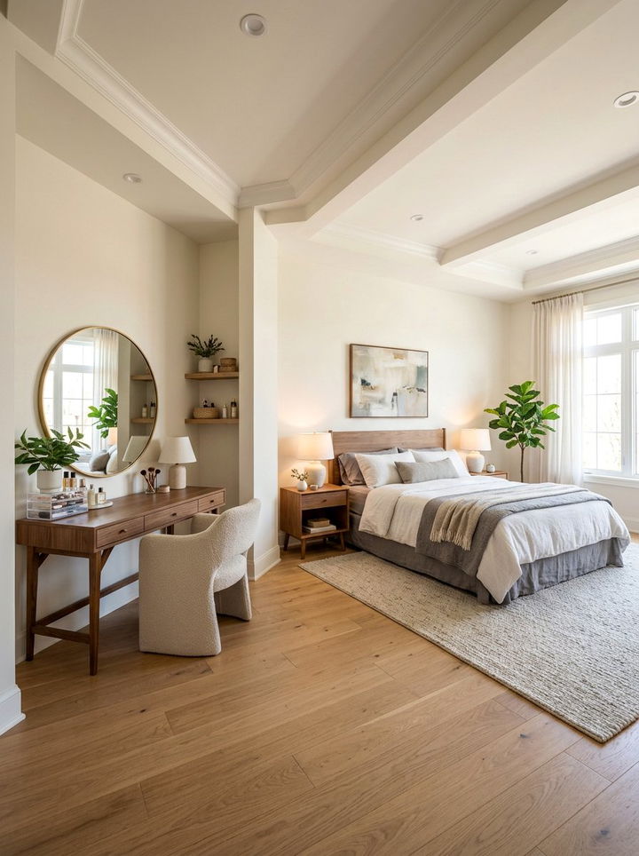 L Shaped Bedroom Furniture Placement