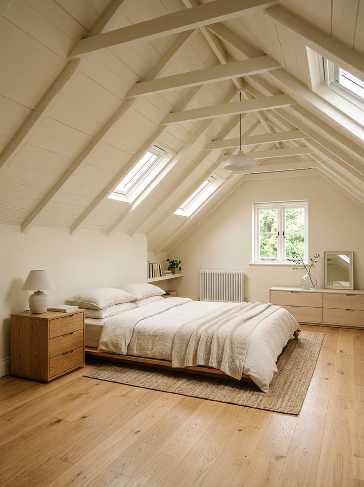 LOW CEILING ATTIC BEDROOM - 30 attic bedroom ideas