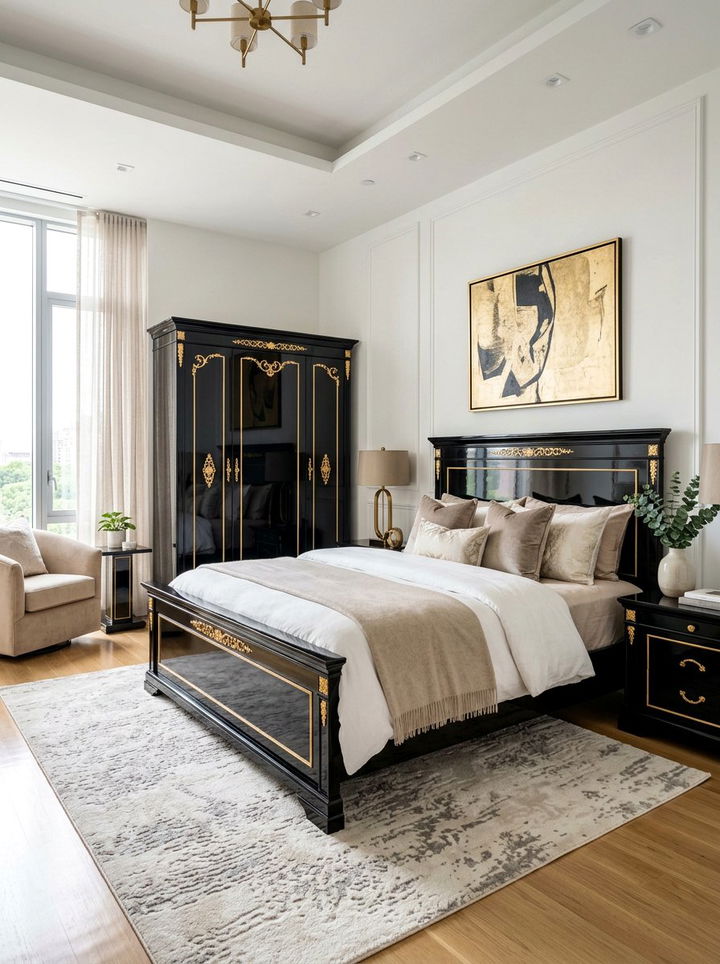 Lacquer Furniture Bedroom - 30 Chinese bedroom ideas