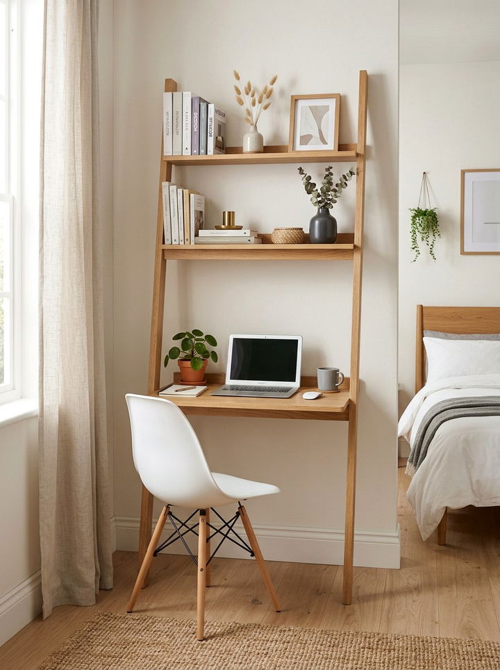 Ladder Desk Layout - 30 bedroom desk ideas