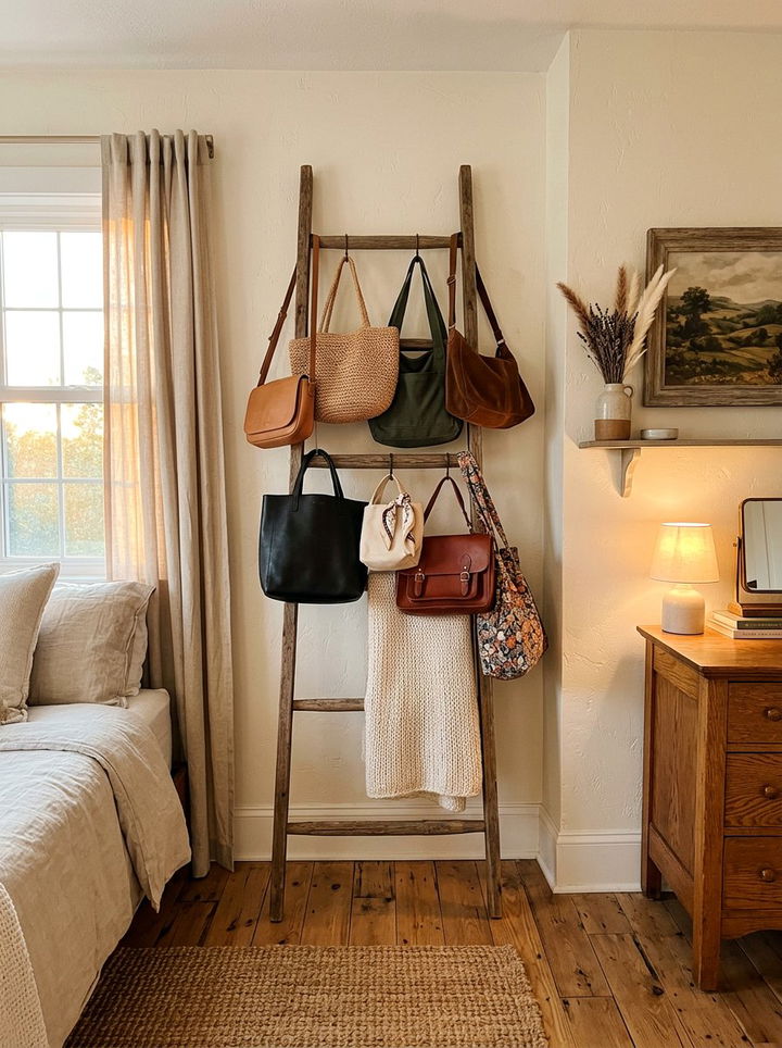 30 Clever Bedroom Bag Storage Ideas to Organize Collections