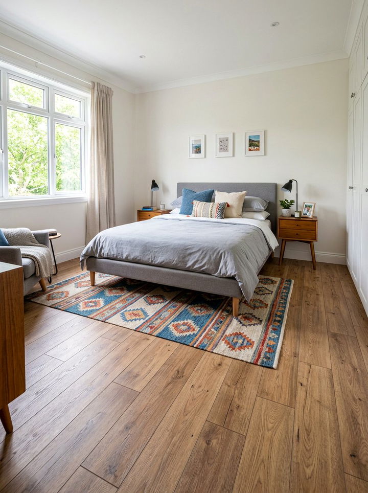 Laminate Wood Flooring - 30 bedroom floor design ideas