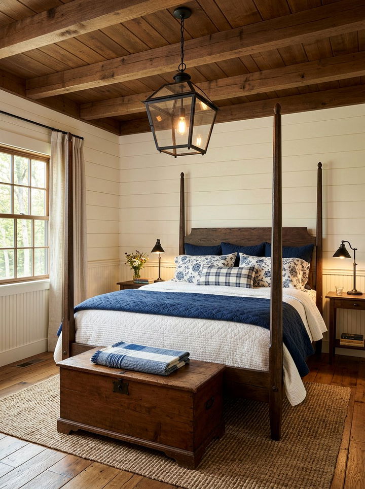 Lantern Style Light - 30 bedroom lighting design