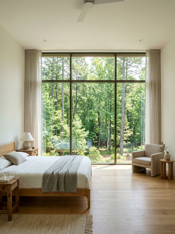 Large Bedroom Window - 30 Norwegian bedroom ideas