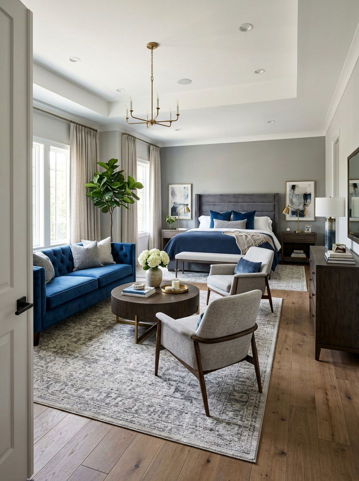 Large Bedroom With Sitting Area - 30 mansion bedroom ideas