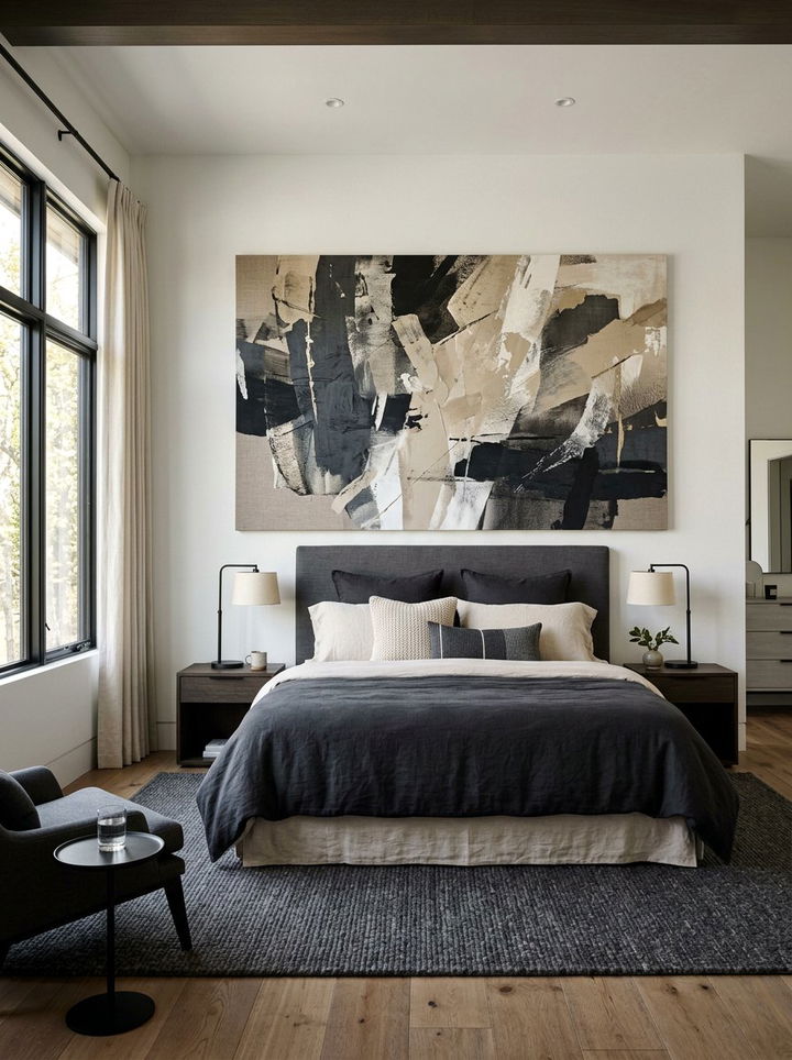 Large Scale Wall Art - 30 bedroom wall decor ideas