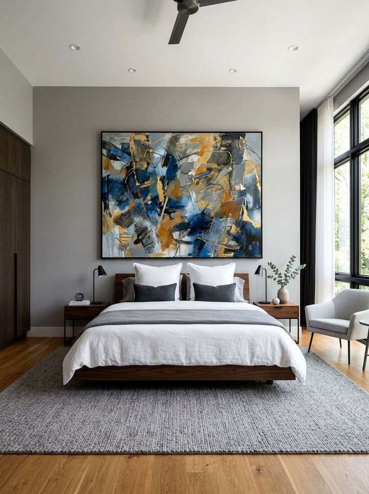 Large Scale Wall Art - 30 bedroom backsplash ideas