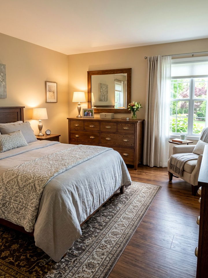 Large Storage Dresser - 30 senior bedroom ideas