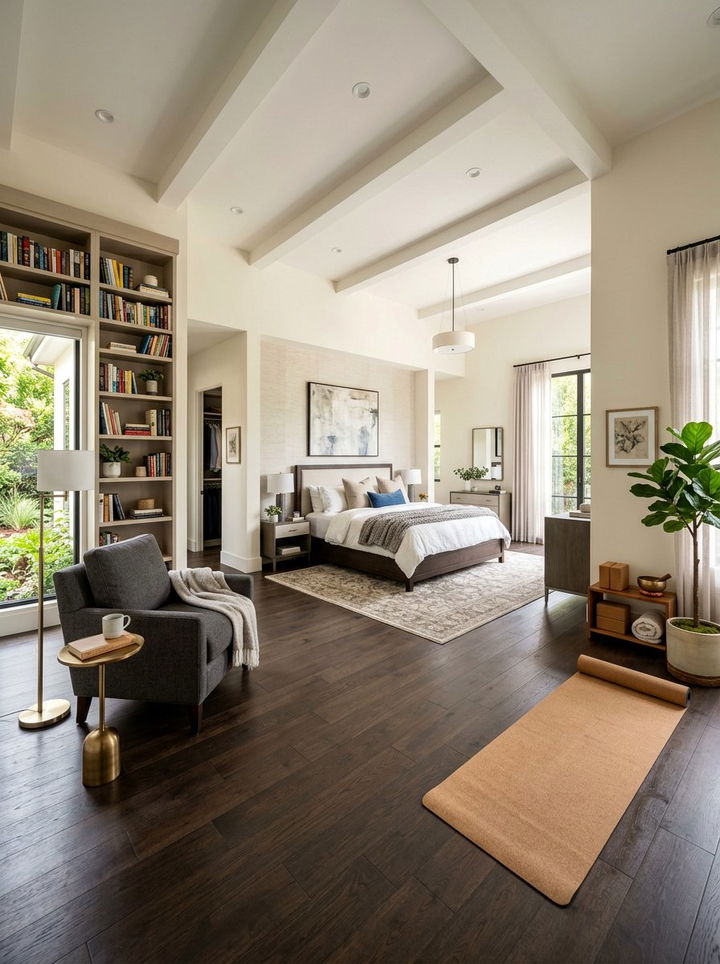 30 Open Plan Bedroom Ideas to Maximize Space and Light