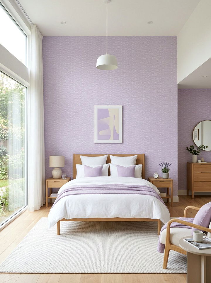 30 Chic Bedroom Geometric Wallpapers for a Trendy Modern Vibe