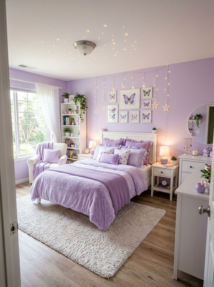 Lavender Kawaii Bedroom - 30 kawaii bedroom ideas