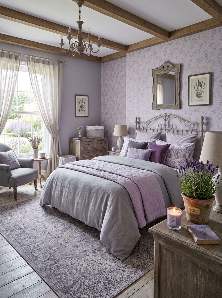 Lavender Plant Bedroom - 30 bedroom air purifying plants