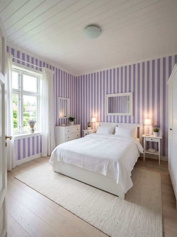 30 Lavender and White Bedroom Ideas for a Fresh Look