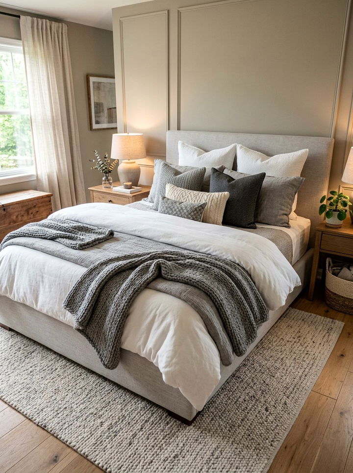 Layered Bedding - 30 boutique hotel bedroom ideas