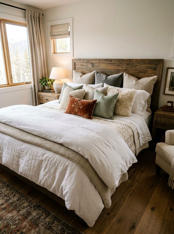 Layered Bedding Look - 30 better sleep bedroom ideas