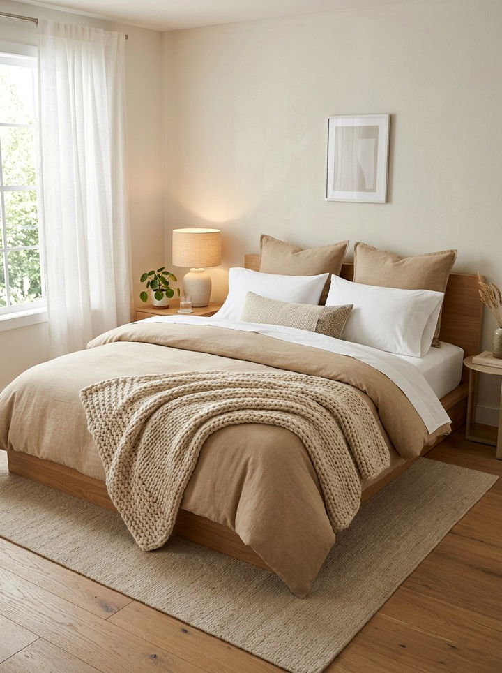 Layered Bedding Style - 30 Korean bedroom ideas