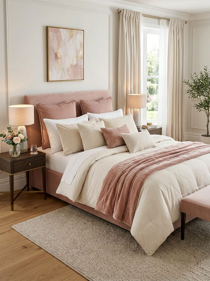 Layered Bedding - 30 bedroom hacks