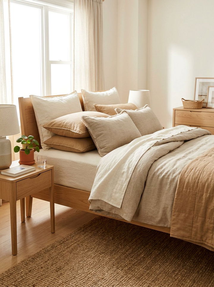 30 Chic Bohemian Beige Bedroom Ideas for a Relaxed Cozy Vibe