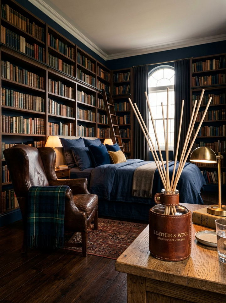 Leather Bedroom Reed Diffuser - 30 bedroom reed diffusers