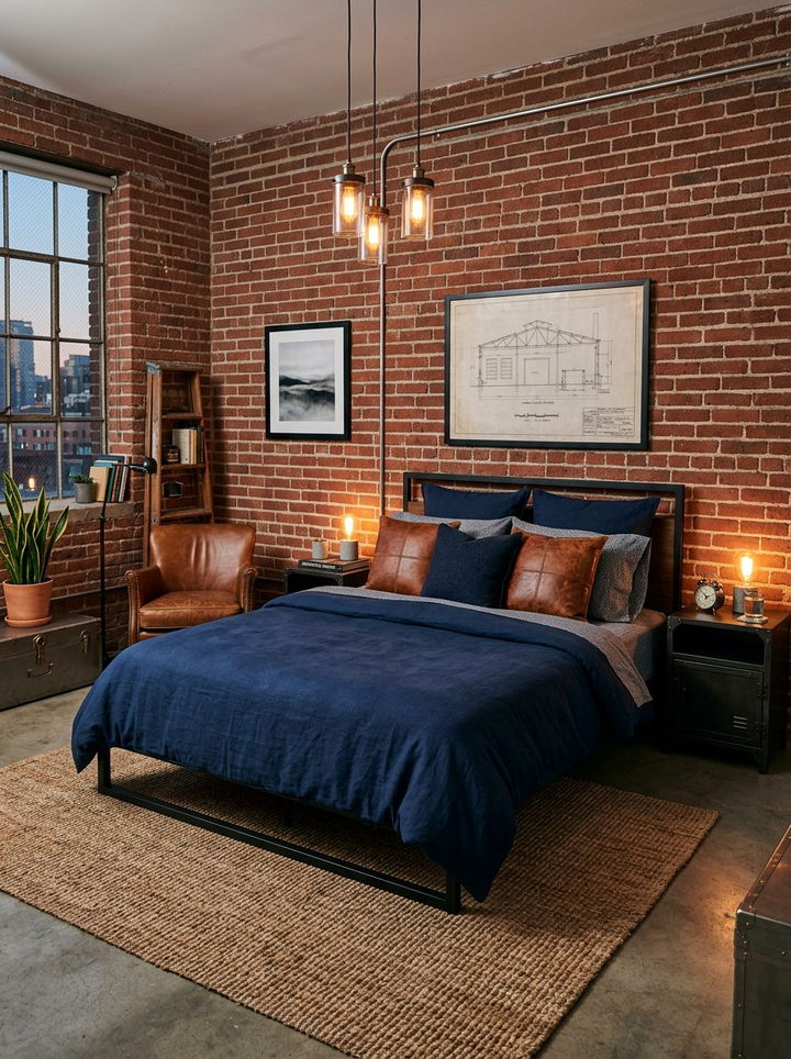 Leather Cognac Accent Pillows - 30 bedroom decorative pillows