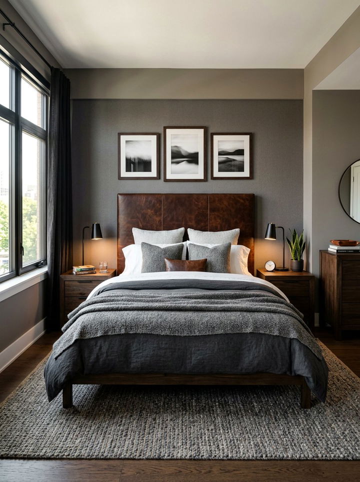 Leather Headboard Bedroom - 30 Southwestern bedroom ideas