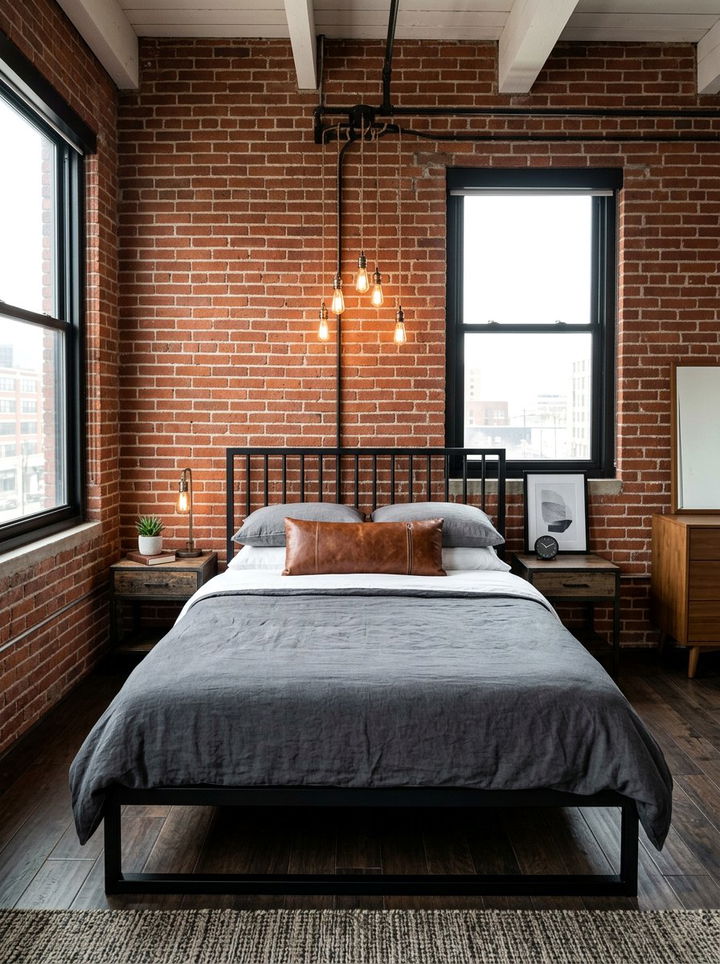 Leather Lumbar Pillow - 30 bedroom throw pillows