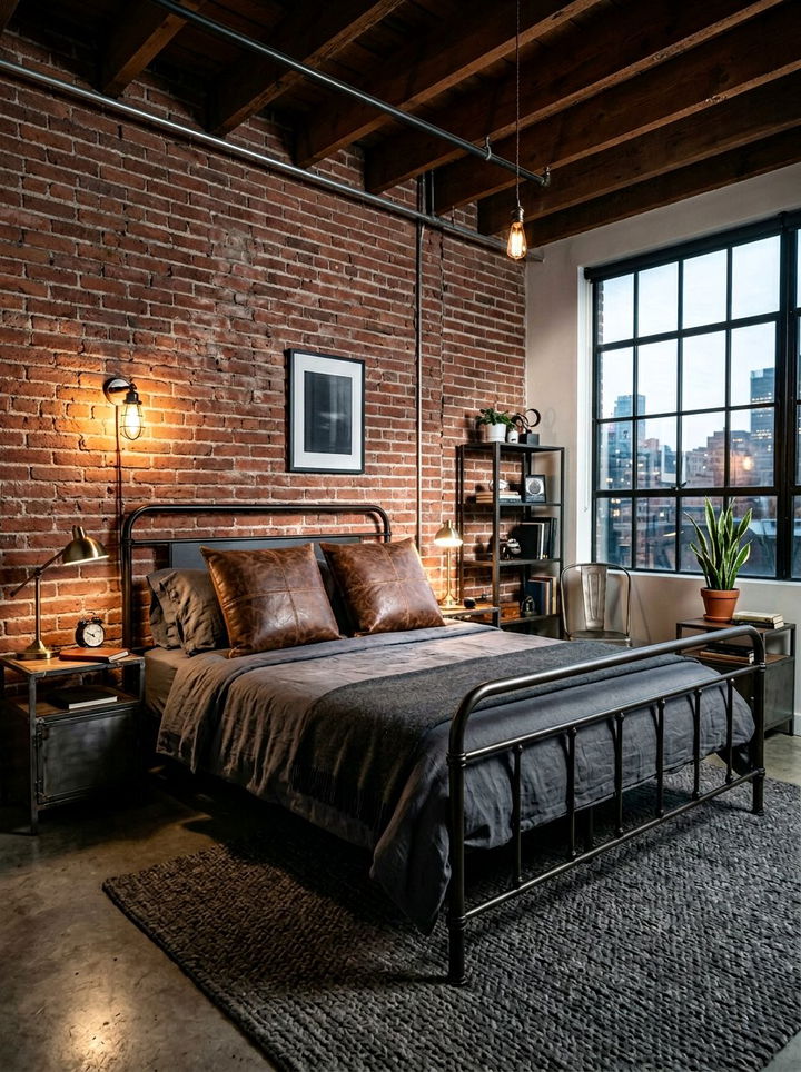 Leather Lumbar Pillow - 30 bedroom pillows