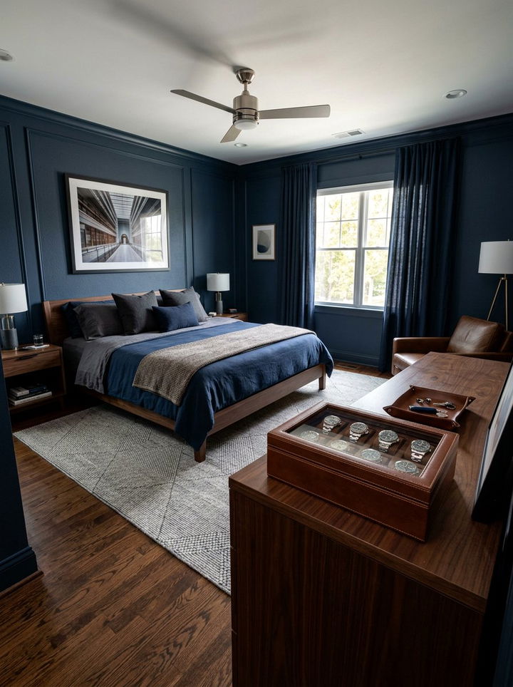 Leather Watch Box - 30 bedroom decorative boxes