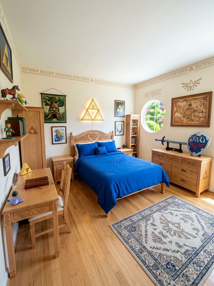 Legend Of Zelda Bedroom - 30 geek bedroom ideas
