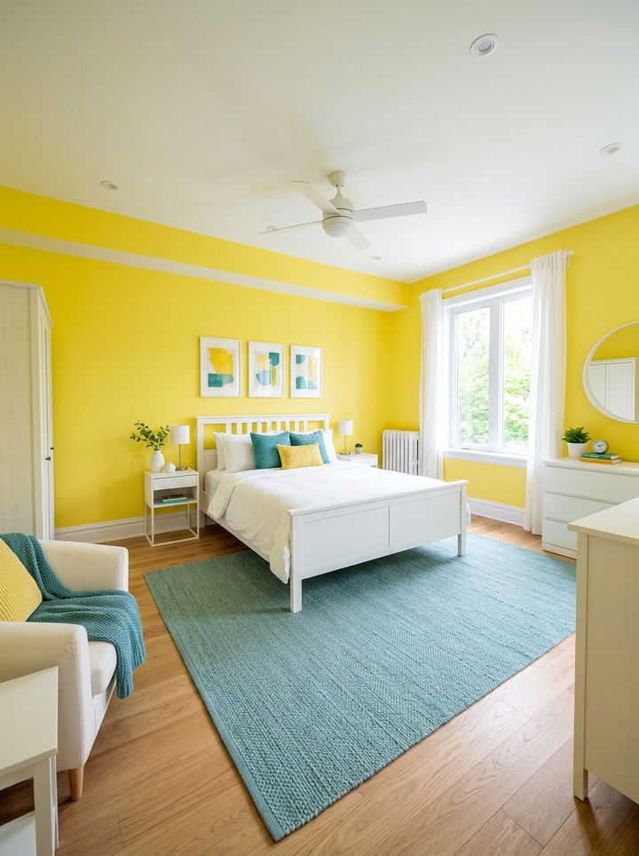 30 Sunny Yellow Bedroom Ideas for a Cheerful Sanctuary