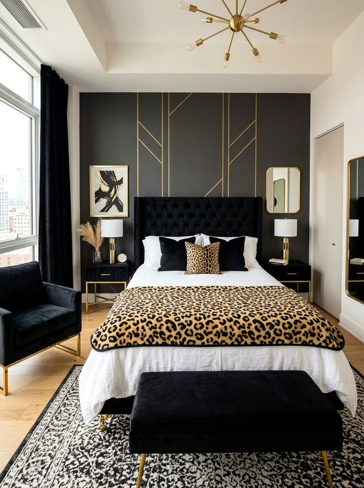 Leopard Print Fleece Blanket - 30 bedroom fleece blankets