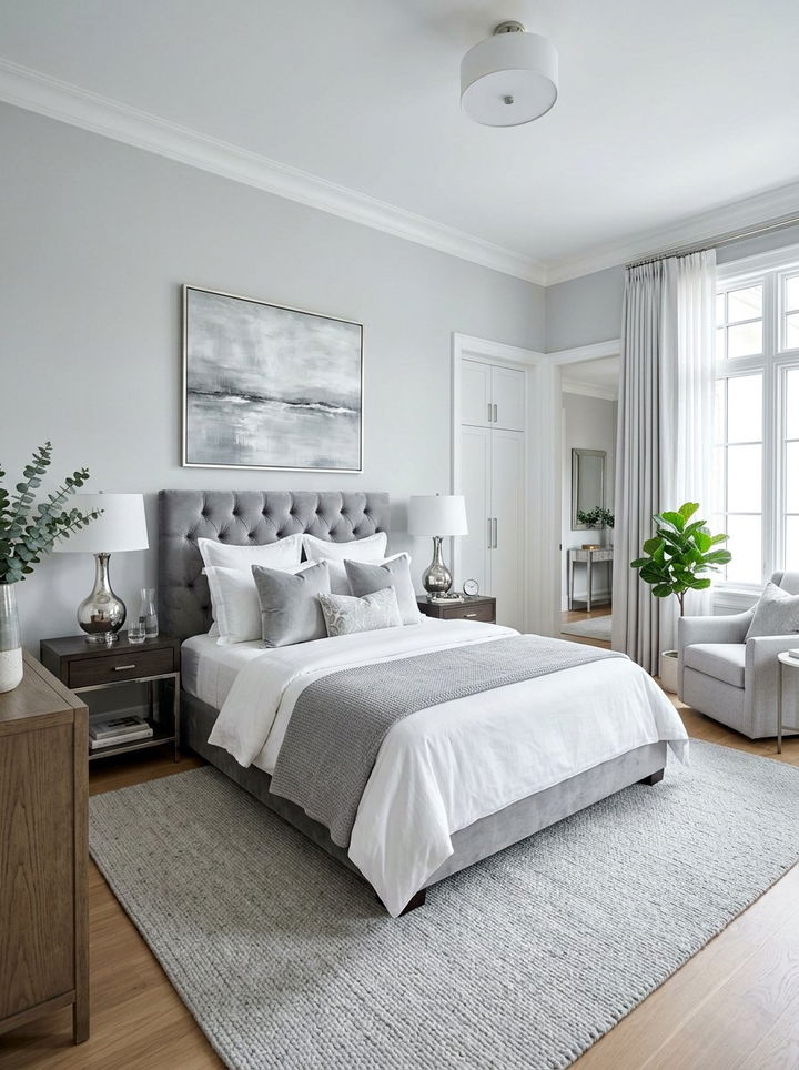 Light Gray Bedroom - 30 soft neutral bedroom ideas