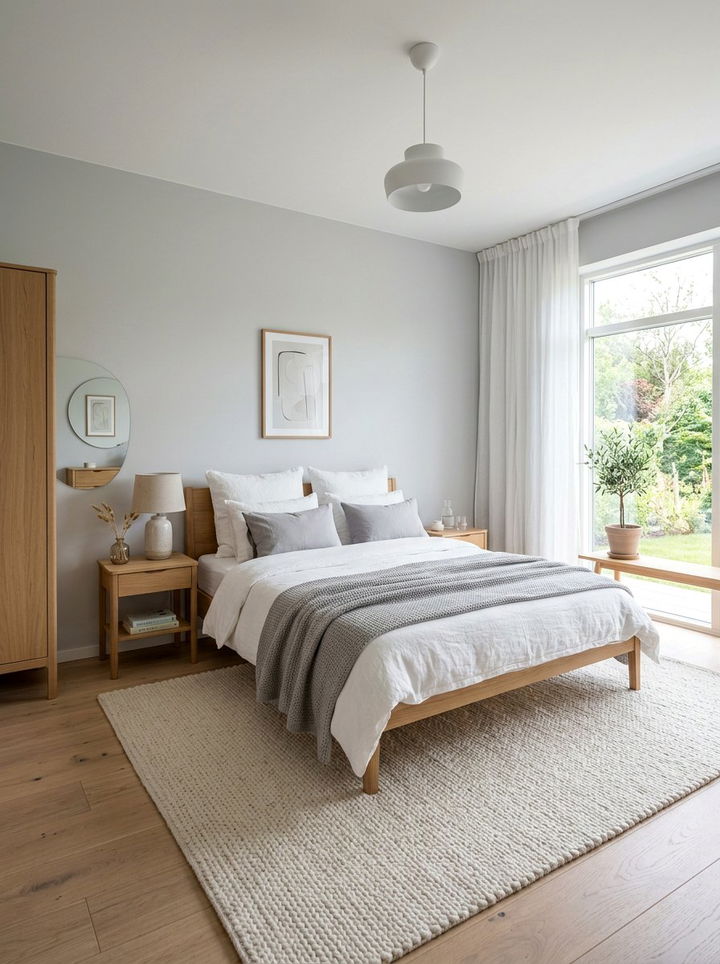 Light Gray Minimalist Bedroom - 30 minimalist gray bedroom ideas