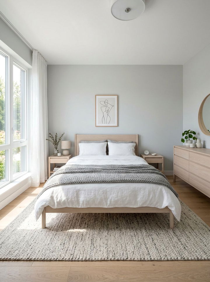 Light Gray Scandinavian Bedroom - 30 scandinavian gray bedroom ideas