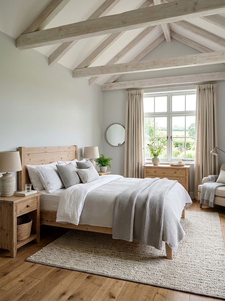 Light Grey Farmhouse Bedroom - 30 farmhouse grey bedroom ideas