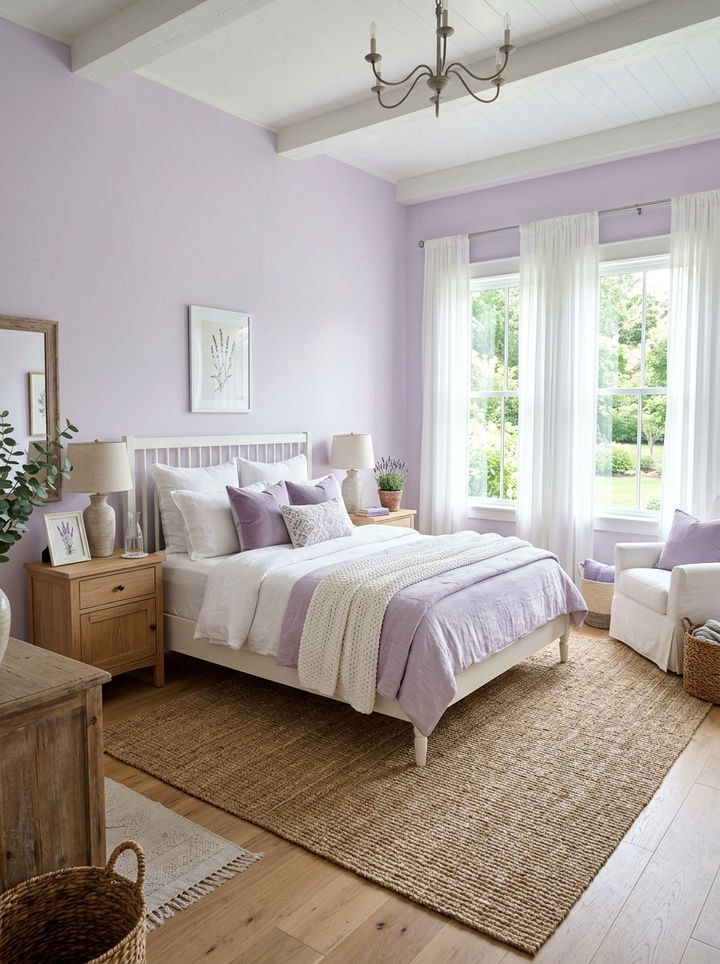 Light Lavender Bedroom - 30 purple bedroom ideas