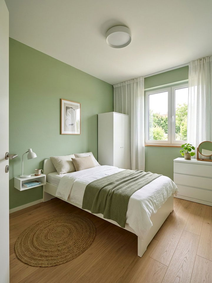 Light Moss Green Paint - 30 moss green bedroom ideas