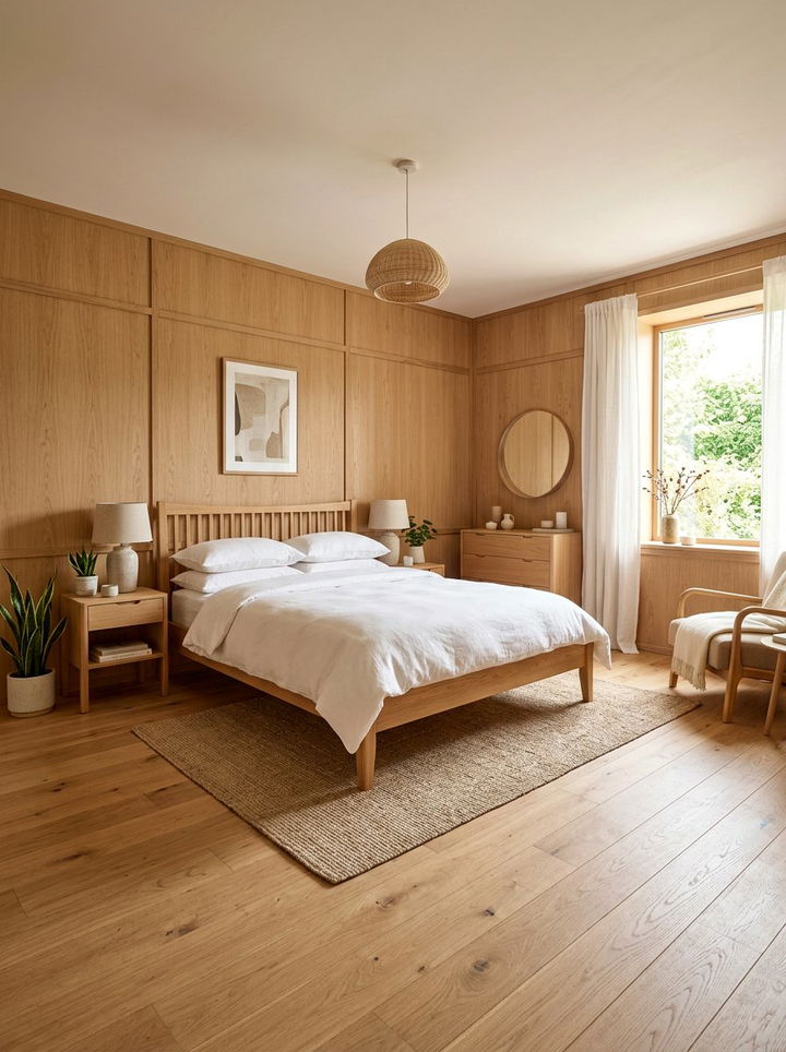 Light Oak Bedroom - 30 light color bedroom ideas