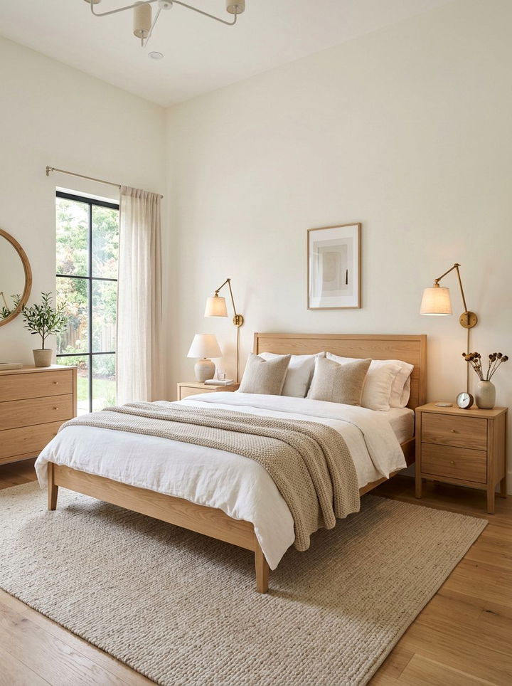 Light Oak Furniture Bedroom - 30 warm neutral bedroom ideas