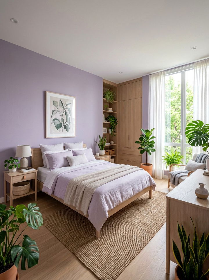 Light Purple Bedroom - 30 bedroom purple walls