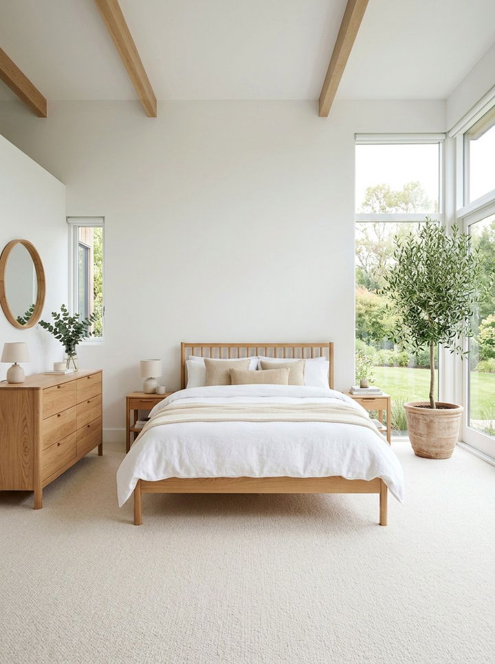 Light Wood Bedroom Furniture - 30 warm white bedroom ideas