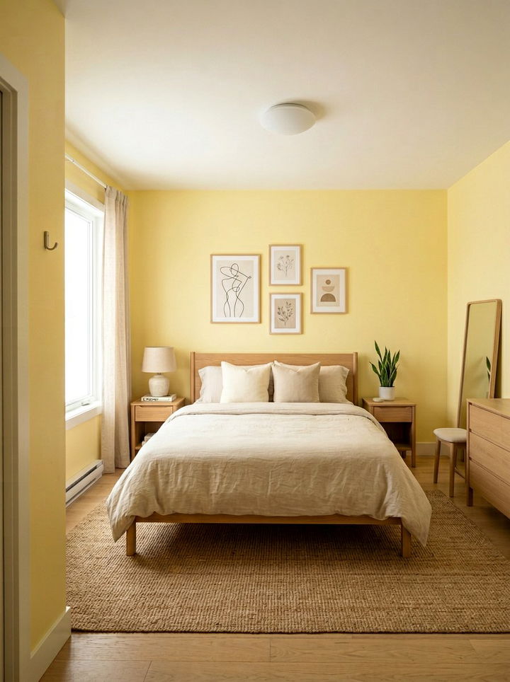Light Yellow Bedroom Walls - 30 pale yellow bedroom ideas